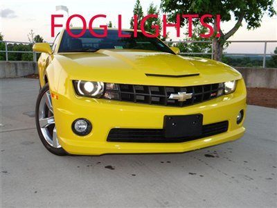 Chevrolet camaro 2ss low miles 2 dr coupe automatic gasoline 6.2l v8 sfi ohv 16v