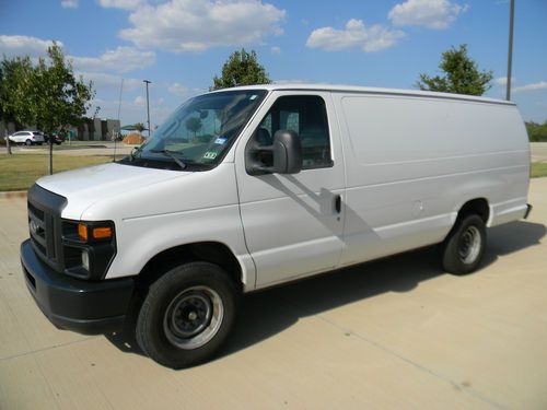 2008 ford e-350 super duty base extended cargo van 3-door 5.4l