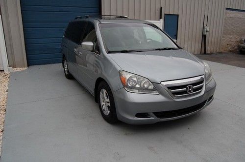 2005 honda odyssey exl ex-l at dvd, sunroof leather limited warranty 05