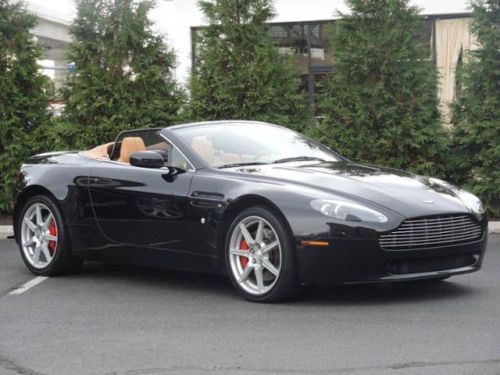 2008 08 aston martin v8 vantage roadster - 15k miles only - sportshift - loaded