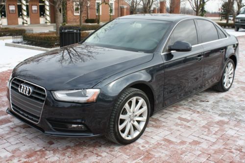 2013 audi a4 2.0l/turbocharged/navi-gps/camera/heated/salvage/rebuilt/no reserve