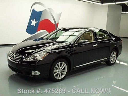 2012 lexus es350 sunroof nav rear cam vent seats 28k mi texas direct auto