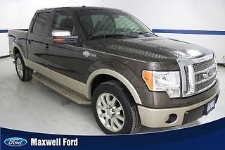 09 ford f150 king ranch crew cab, clean carfax, strong v8, we finance!