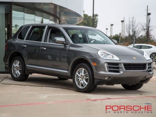 2009 porsche cayenne v6 tiptronic moonroof leather 18 wheels xenon light comfort