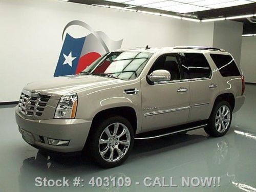 2007 cadillac escalade sunroof nav dvd rear cam 73k mi texas direct auto