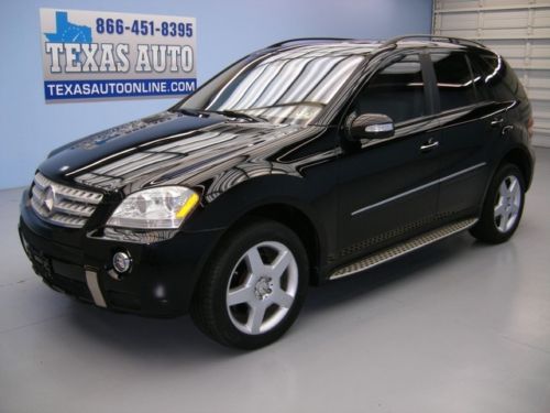 We finance!!  2008 mercedes-benz ml550 4matic roof nav heated leather texas auto