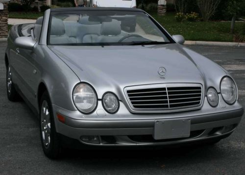 Excellent condition florida  - 1999 mercedes clk320 convertible - 61k miles