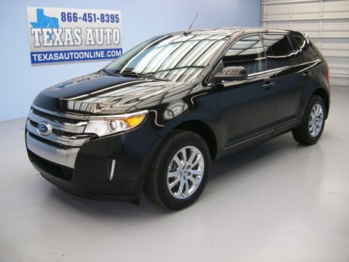 We finance!!!  2013 ford edge limited heated leather sync bluetooth texas auto