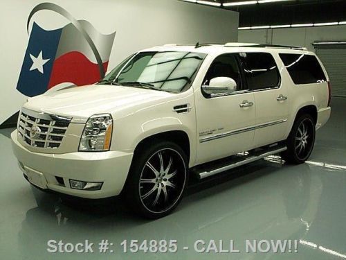 2011 cadillac escalade esv signature series sunroof nav texas direct auto