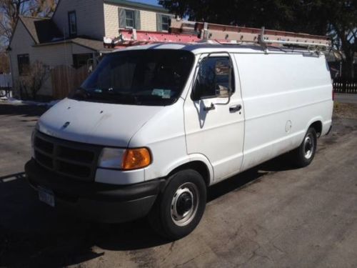 2000 dodge 2500 3/4 ton contractor van