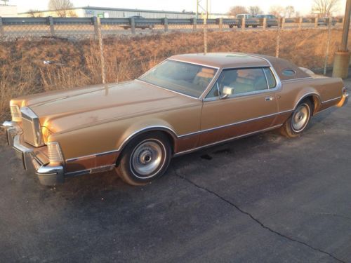 1975 lincoln mark iv 34k original miles, one owner!