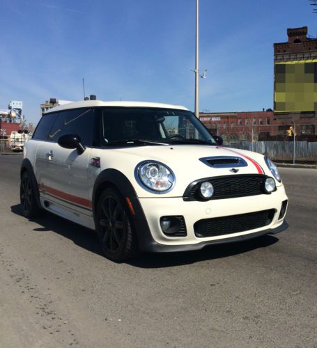 2010 white mini cooper s turbo clubman (laurel sport edition)