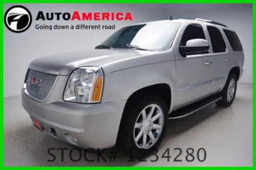 We finance! 61495 miles 2010 gmc yukon denali 6.2l v8 16v onstar bose