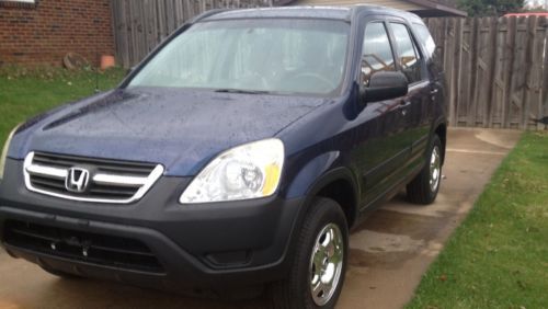 2002 honda cr-v lx  *** no reserve ***