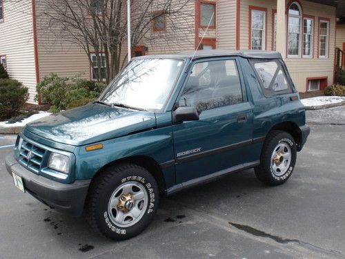 1998 chevrolet tracker convertible 4x4