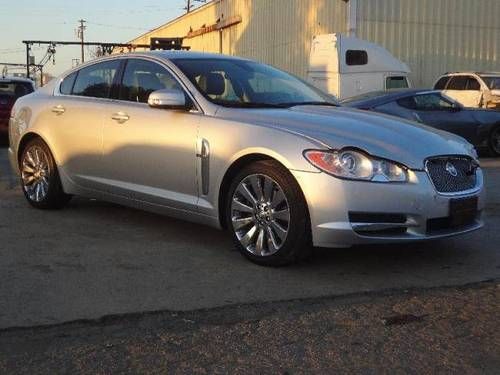 2009 jaguar xf luxury damaged salvage fixer runs! low miles loaded wont last!!