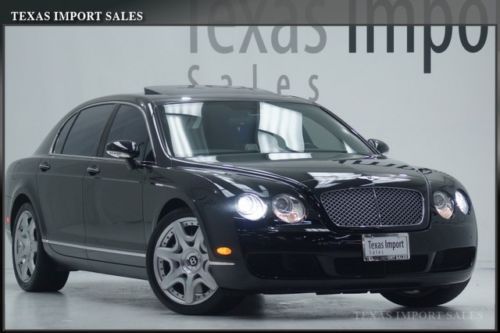 2007 contitnetal flying spur mulliner pkg.10k miles,blk/blk,we finance