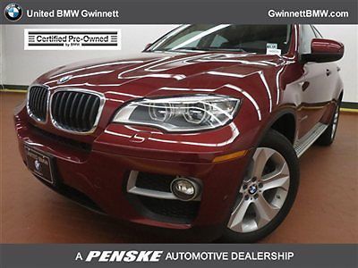 Xdrive 35i low miles 4 dr suv automatic gasoline 3.0l straight 6 cyl vermilion r