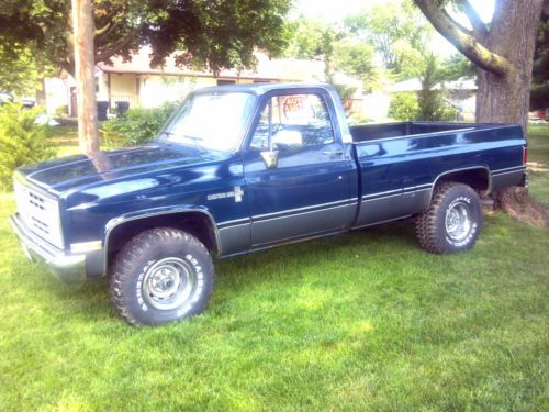 1986 chevy k10 custom deluxe 4x4