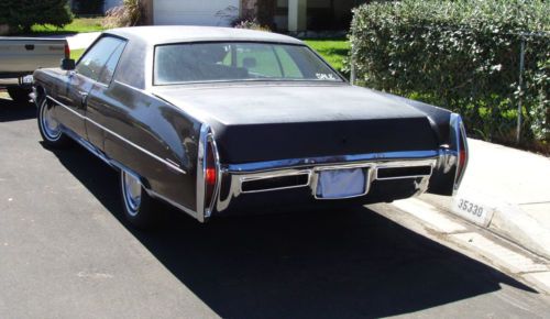 1972 cadillac coupe deville