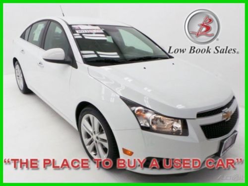 We finance! 2013 ltz used certified turbo 1.4l i4 16v automatic fwd sedan onstar