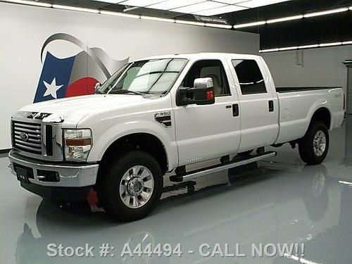 2009 ford f-350 lariat diesel crew 4x4 sunroof nav 35k! texas direct auto