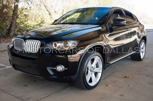 2009 bmw x6 twin-turbo 1 owner navigation leather heated seats prem &amp; sport pkg