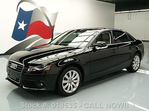 2012 audi a4 2.0t quattro premium turbo awd sunroof 11k texas direct auto