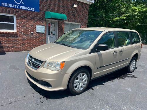 2013 dodge grand caravan handicap wheelchair rear entry