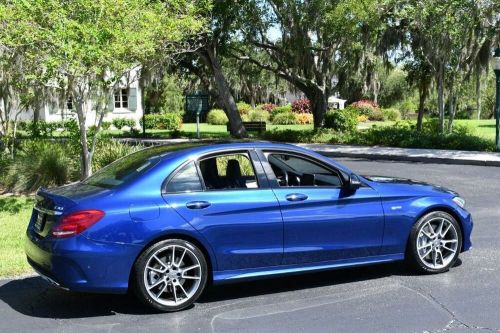 2018 mercedes-benz c-class amg c 43 4matic sedan w/multimedia &amp; driver assist