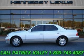 1999 lexus ls 400 luxury sdn 4dr sdn clean carfax nakamichi sunroof