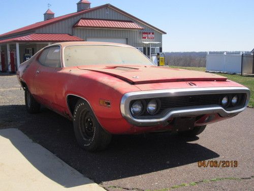 1971 plymouth roadrunner all original