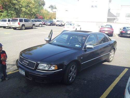 2001 audi s8 black awd