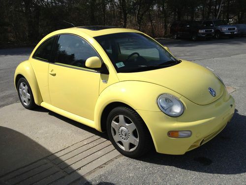 2000 volkswagen beetle glx hatchback 2-door 1.8l