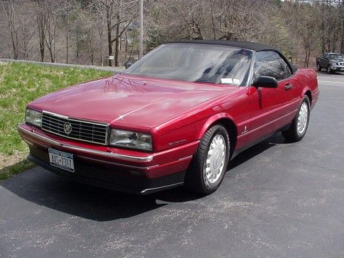 1993 convertible northstar motor,  low miles, one owner.