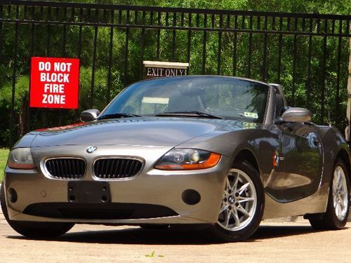 2003 bmw z4 2.5l~convertibel~sport~serviced~tx owner~no reserve