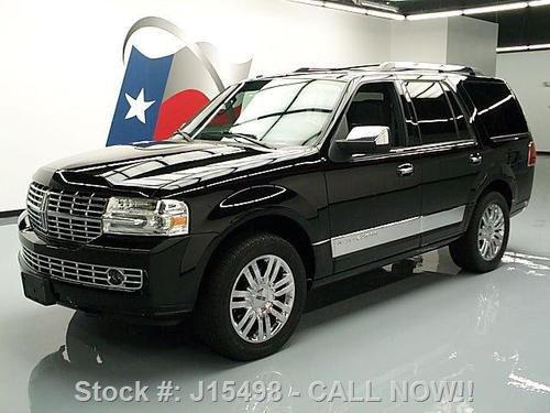 2008 lincoln navigator 4x4 sunroof nav dvd rear cam 23k texas direct auto