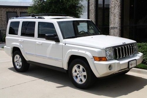 Limited,white,saddle leather,5.7 hemi,moonroof,chrome wheels,1-owner,non-smoker!