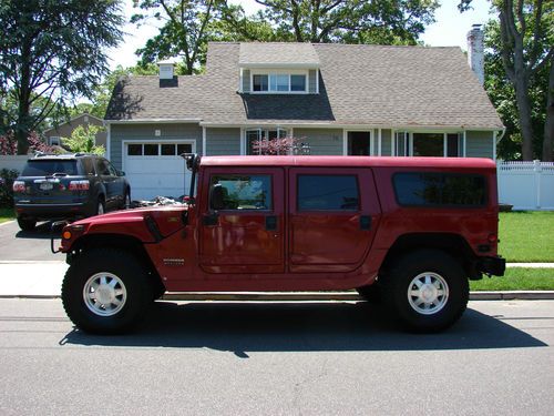 2000 hummer h1 wagon 6.5l brush guard piaa lights no reserve