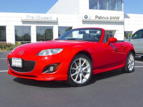 '10 mx-5 miata 6-spd manual showroom condition bose sound heated seats sat radio