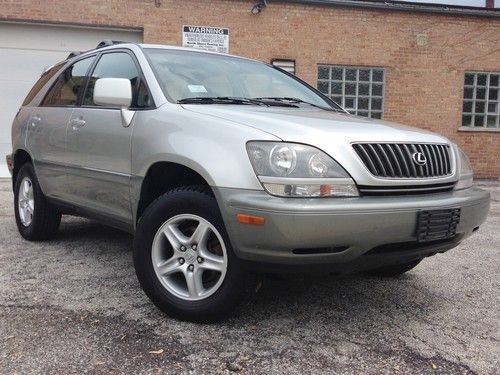 2000 lexus rx300 all wheel drive new tires serviced