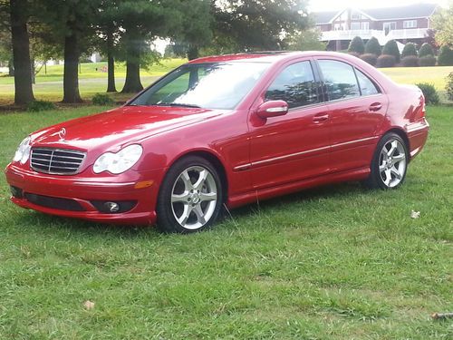 2007 mercedes-benz c230 sport sedan 4-door 2.5l