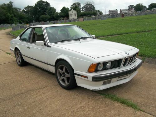 1988 bmw 635csi,e24,l6