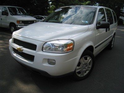 2007 chevrolet uplander cargo ext no reserve!!!