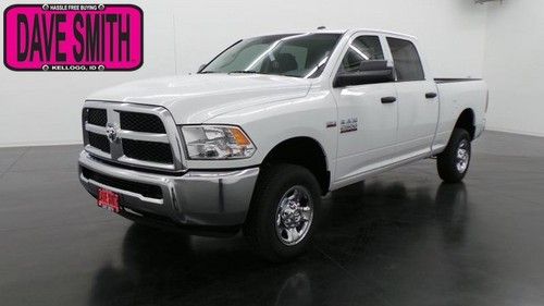 2013 new white crew 4wd cloth 5.7l hemi auto theft deterrent system! we finance!