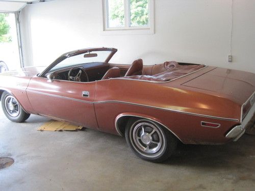 1970 dodge challenger convertible... true survivor