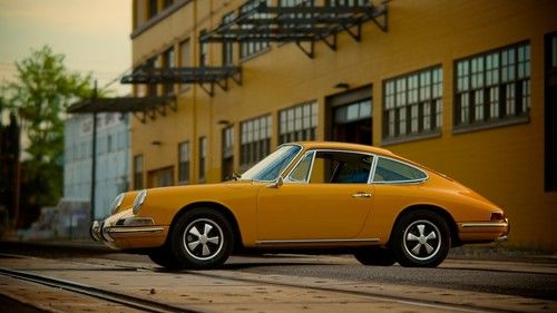 1967 porsche 912 survivor coupe bahama yellow upgrades vintage swb longhood