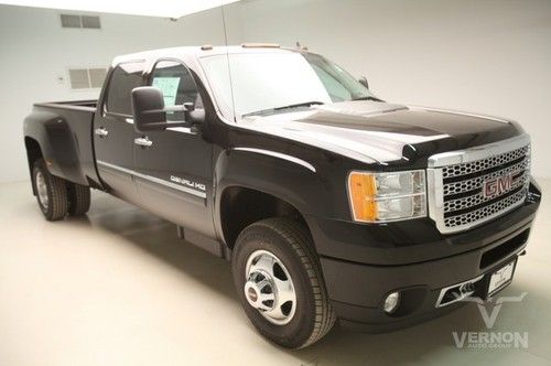 2014 drw crew 4x4 navigation sunroof leather heated duramax diesel