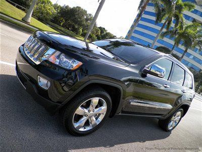 2012 jeep grand cherokee overland summit 4x4 5.7l hemi 1 owner panoramic roof