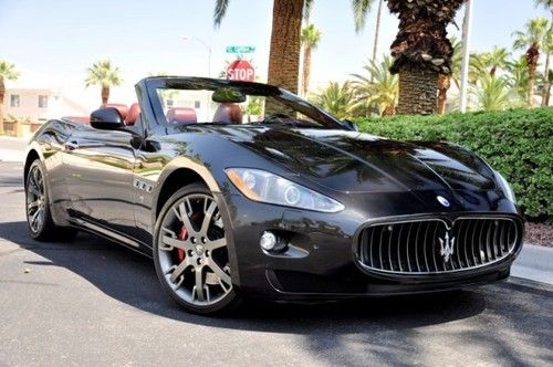 2010 maserati granturismo convertible 1 owner warr